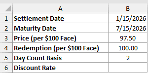 Dataset for DISC example 1