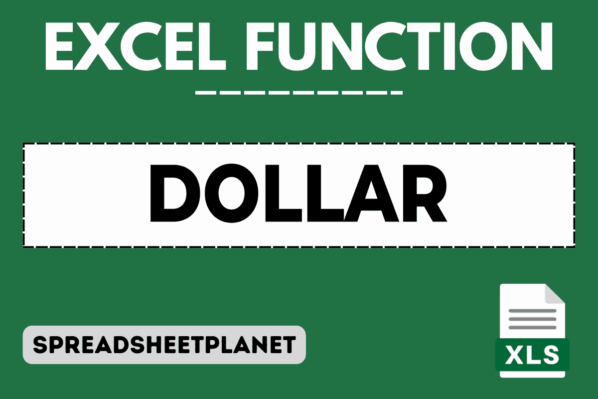 DOLLAR function in Excel featured image