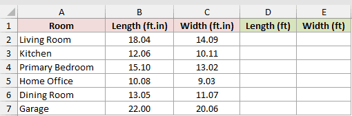 Dataset for DOLLARDE example 5