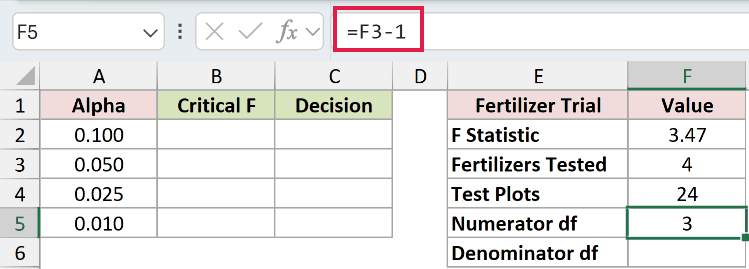 =F3-1 in F5