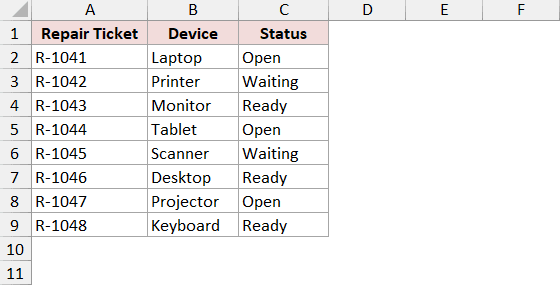 Worksheet data remains after removing the shape