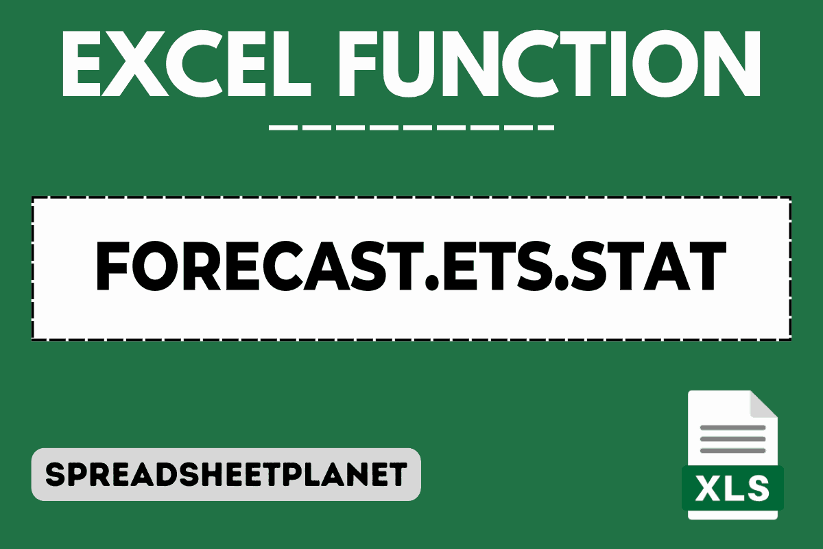 Examples If Exponents FORECAST.ETS.STAT Function in Excel (6 Easy Examples)