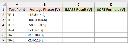 Dataset for IMABS example 4