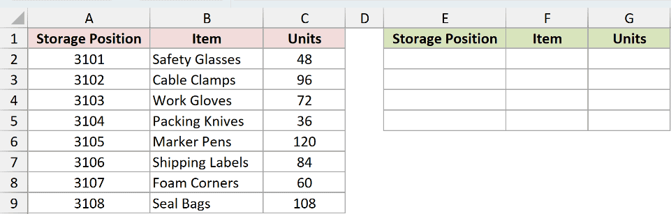 ISEVEN Example 3 dataset
