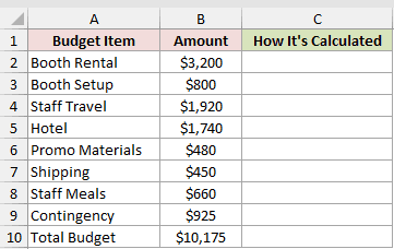 Dataset for ISFORMULA example 2
