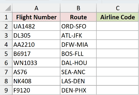 Dataset for LEFTB example 1