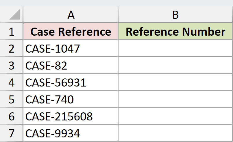 Dataset for LEN example 6
