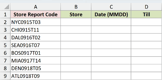 Dataset for MIDB example 3