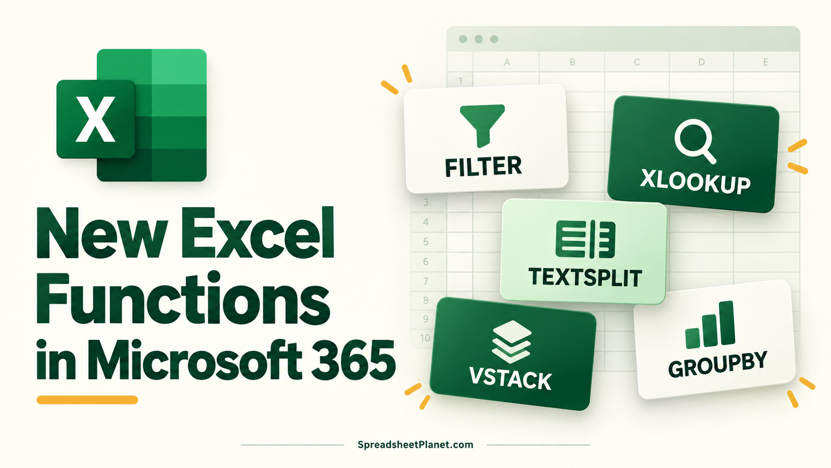 New Excel Functions in Microsoft 365 (With Examples)