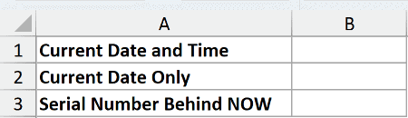 Dataset for NOW example 1