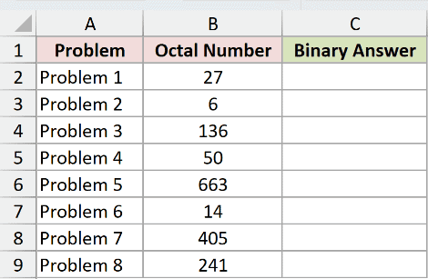 Dataset for OCT2BIN example 1
