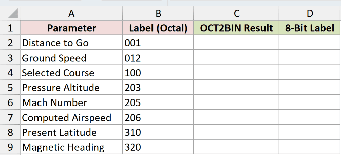 Dataset for OCT2BIN example 2