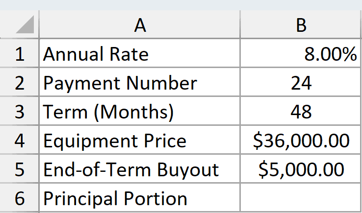 Dataset for PPMT example 4