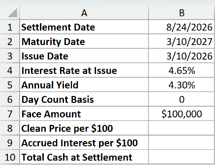 Dataset for PRICEMAT example 4