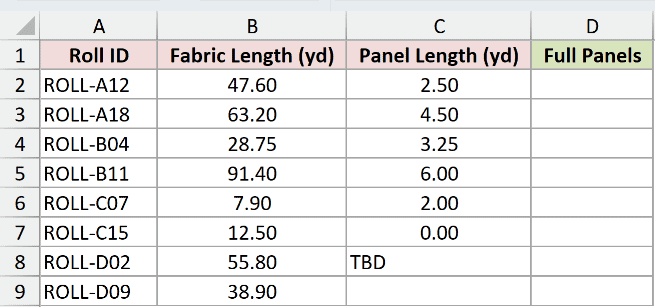 Dataset for QUOTIENT example 5