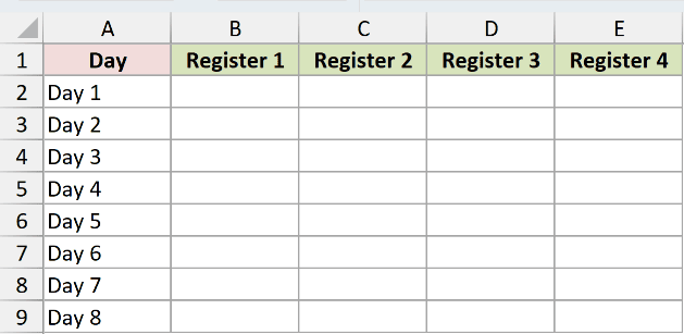 Dataset for RANDARRAY example 1