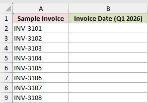 Dataset for RANDBETWEEN example 2