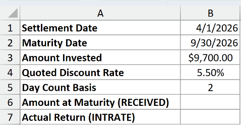 Dataset for RECEIVED example 4