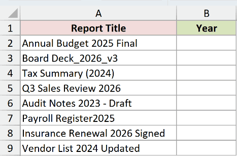Dataset for SEARCHB example 2
