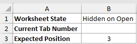 SHEET example 3: dataset and empty result cells