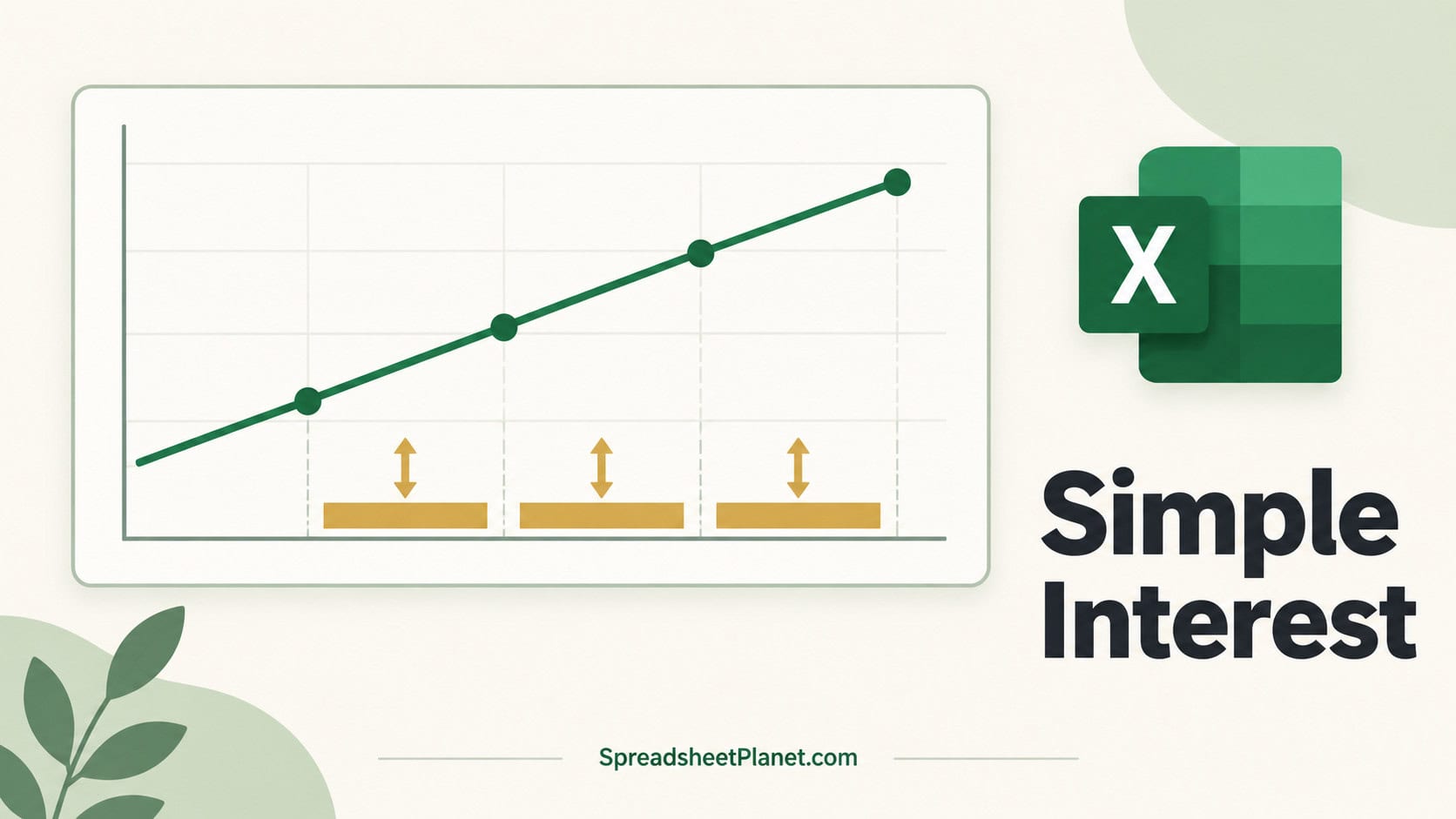 How to Calculate Simple Interest in Excel (5 Easy Ways)