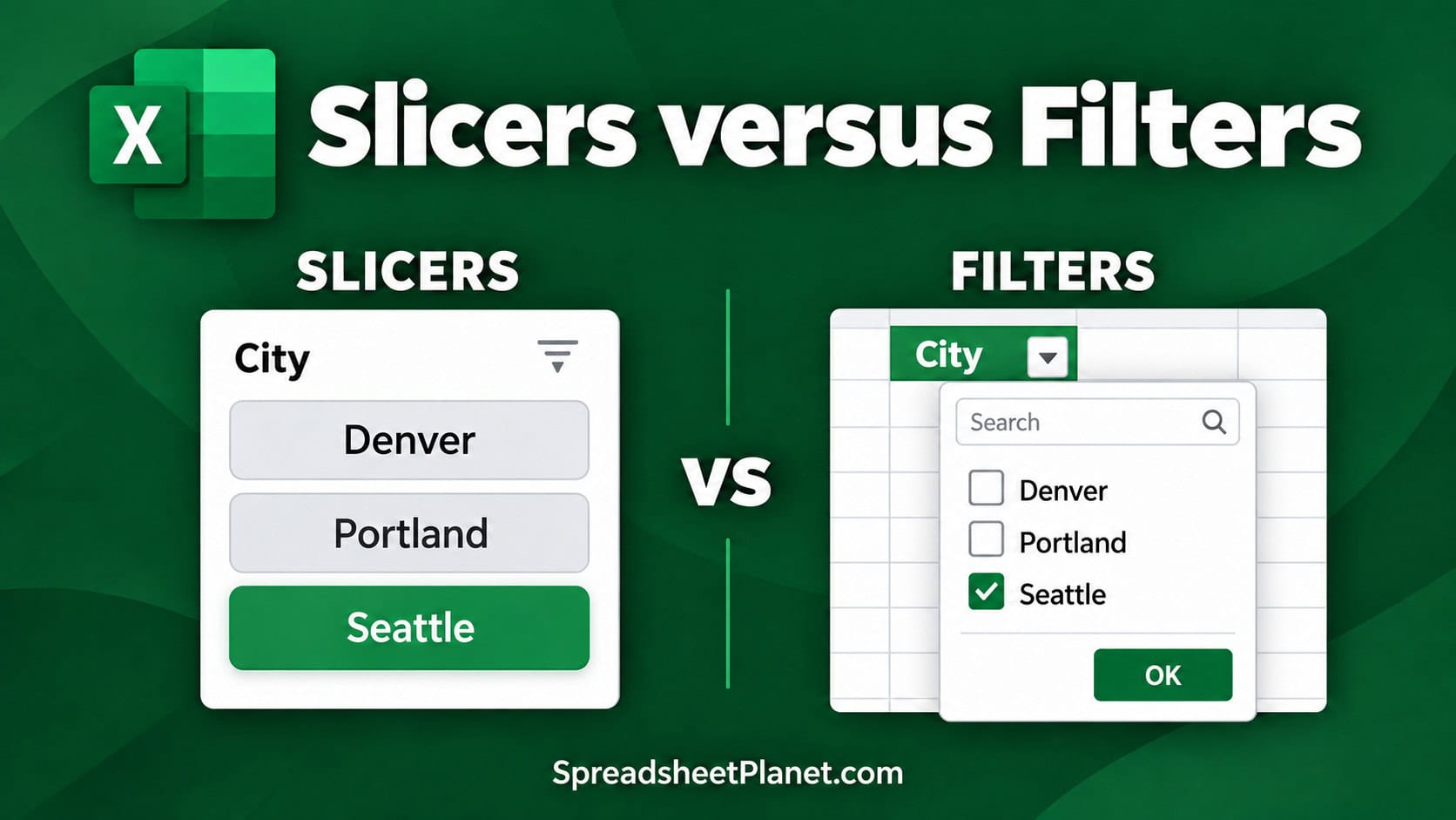 Slicers vs Filters in Excel (Differences and When to Use Each)