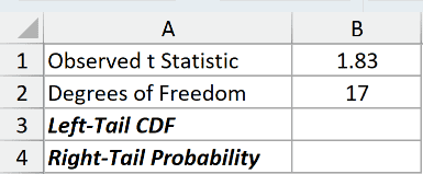 T.DIST Example 4 dataset