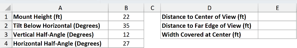 Dataset for TAN example 5