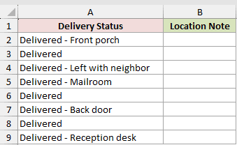 Dataset for TEXTAFTER example 5