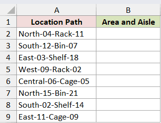 Dataset for TEXTBEFORE example 2