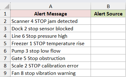 Dataset for TEXTBEFORE example 4
