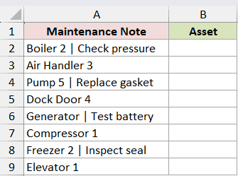 Dataset for TEXTBEFORE example 5