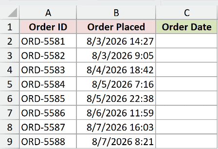 Dataset for TRUNC example 6