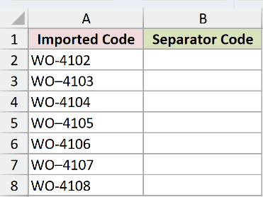 Dataset for UNICODE example 4