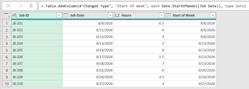 How to Get the Start and End Date of a Week in Excel (4 Easy Ways)