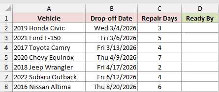 Dataset for WORKDAY.INTL example 1