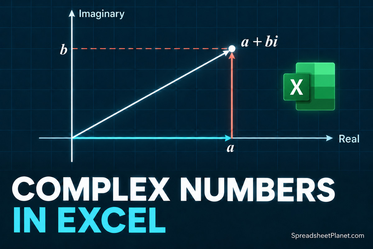 How to Work With Complex Numbers in Excel