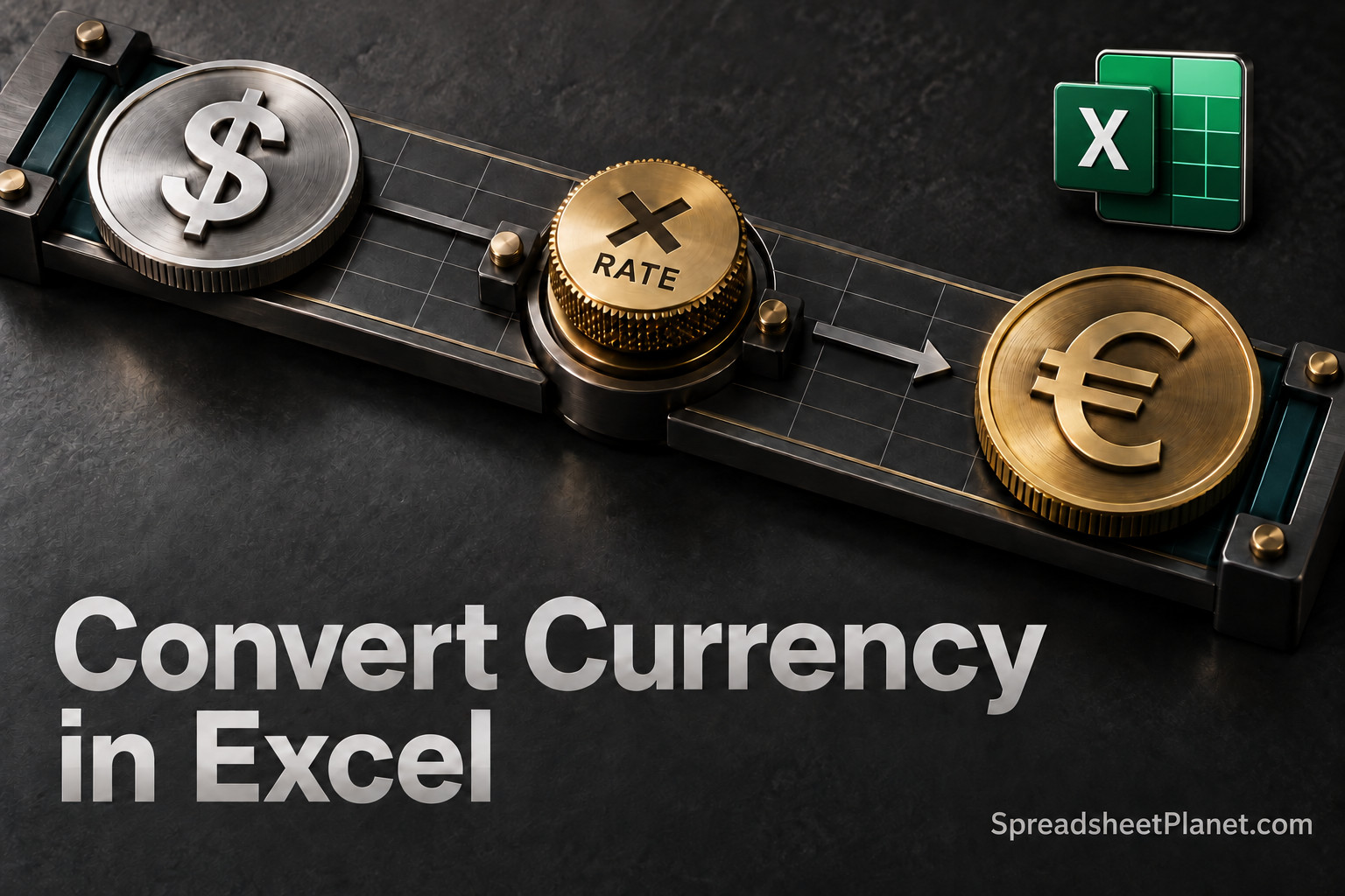 How to Convert Currency in Excel