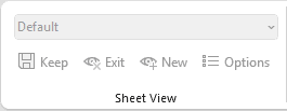 Sheet View controls are unavailable for this local workbook.