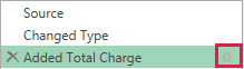 Power Query Editor with the Added Total Charge step selected.