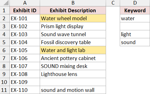 Water wheel model and Water and light lab with static yellow fills.