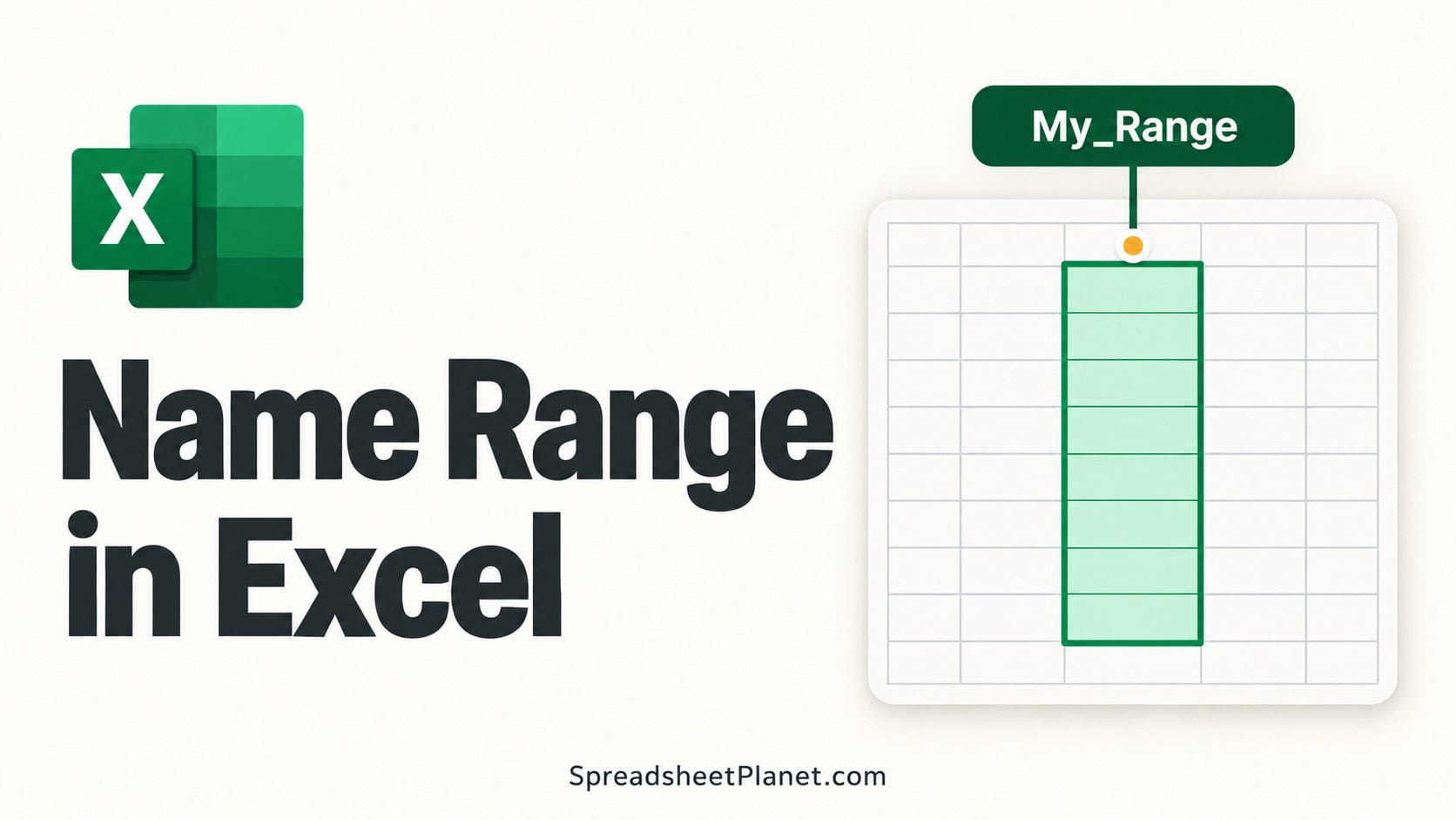 How to Name a Range in Excel